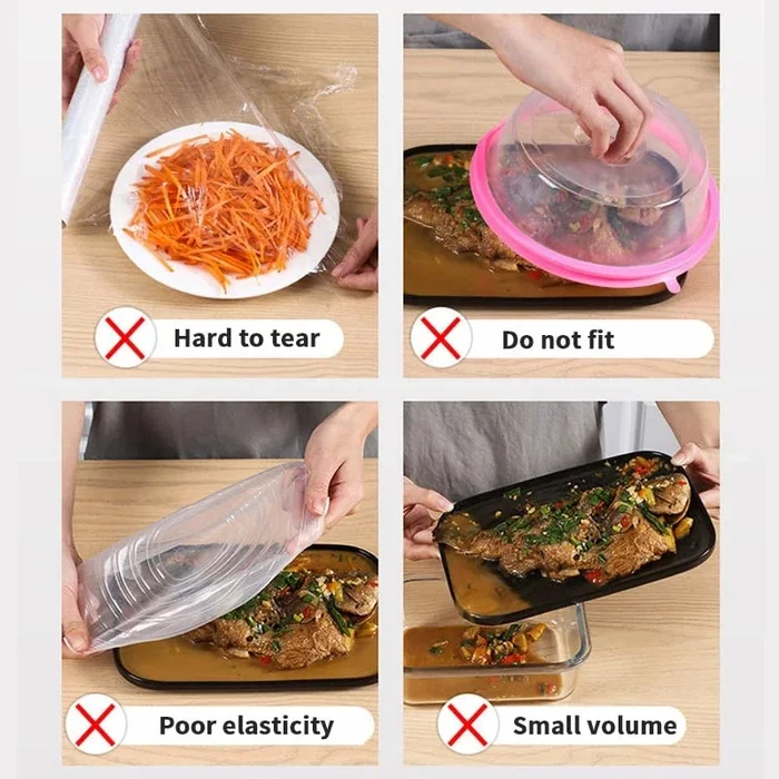 Reusable Stretch Fresh-Keeping Bowl Covers
